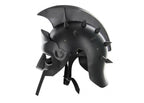 Maximus Roman Gladiator Blackened 18g Helmet - collectiblegiftitems