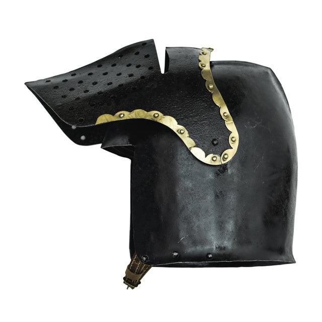 The Cursed Black Knight Functional Medieval Helmet Armor - collectiblegiftitems