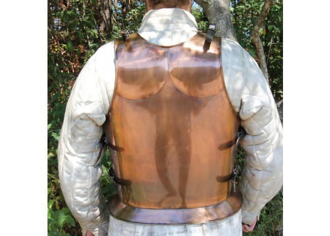 Medieval Roman Greek Muscle Body Armor Cuirass Brass Finish - collectiblegiftitems