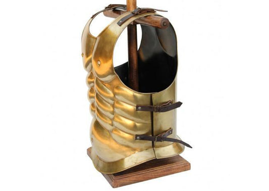 Lael's Roman Gladiatorial Arena Brass Cuirass - collectiblegiftitems