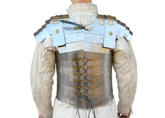 Roman Soldier Military Lorica Segmentata Body Armor - collectiblegiftitems