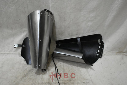 Armadura flotante de pierna de muslo con opción de armadura de rodilla /Combate medieval Buhurt,SCA,IMCF,ACL