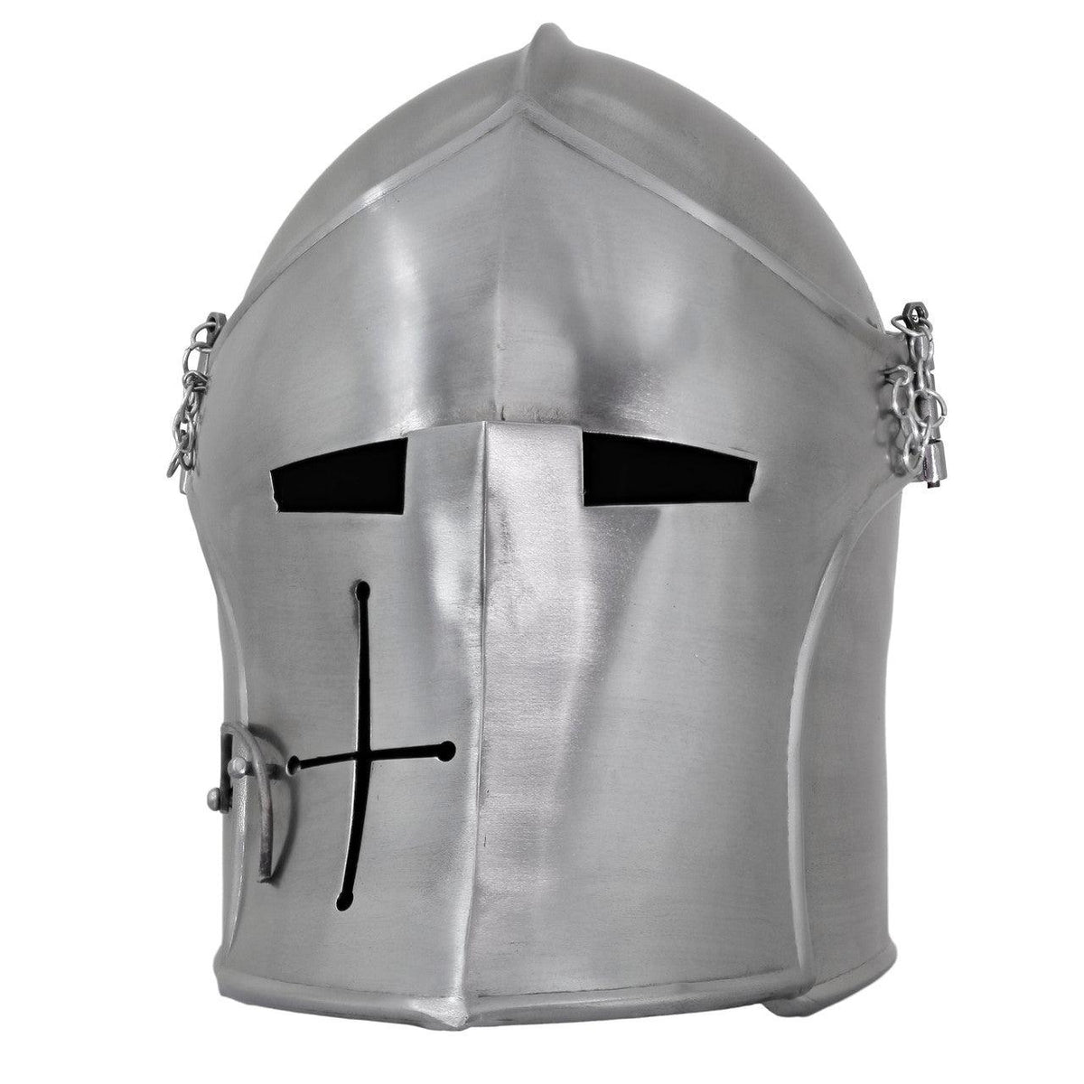 Medieval Marvel Italian Inspired Visored Barbuta Helmet – Collectible ...