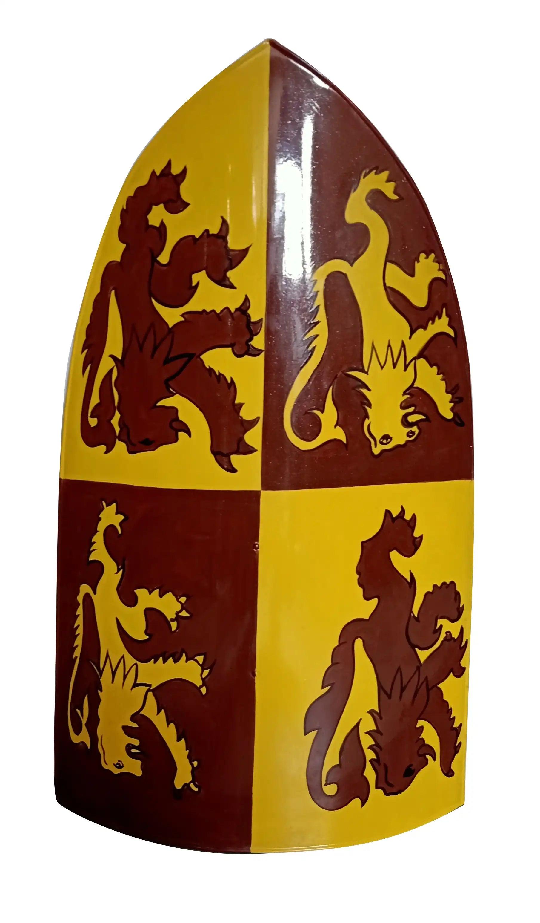 Medieval Owen Glendower Prince Of Wales Dragon ArmorShield - collectiblegiftitems