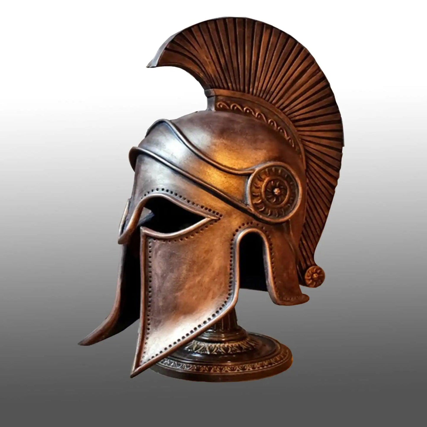 Medieval Greek Corinthian Ancient Greece Warrior Helmet - collectiblegiftitems