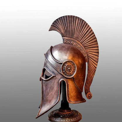 Medieval Greek Corinthian Ancient Greece Warrior Helmet - collectiblegiftitems