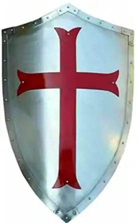 Medieval Cross Crusader Templar Knight Shield