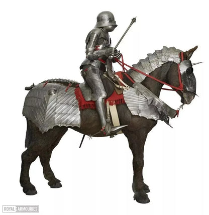 Medieval Horse Armor of 16th Century German Armor Suit Wearable Costume