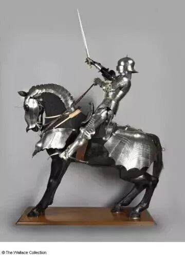 Medieval Horse Armor of 16th Century German Armor Suit Wearable Costume