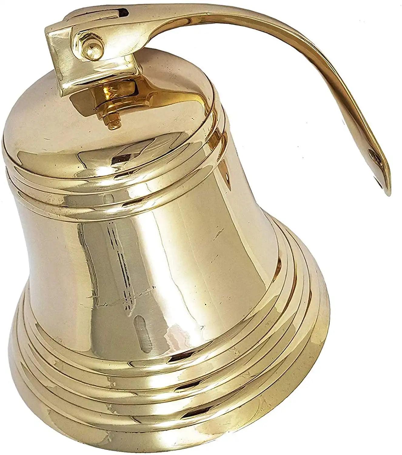 Brass Wall Hanging Bell BB04 - collectiblegiftitems