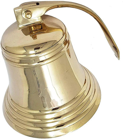 Brass Wall Hanging Bell BB04 - collectiblegiftitems