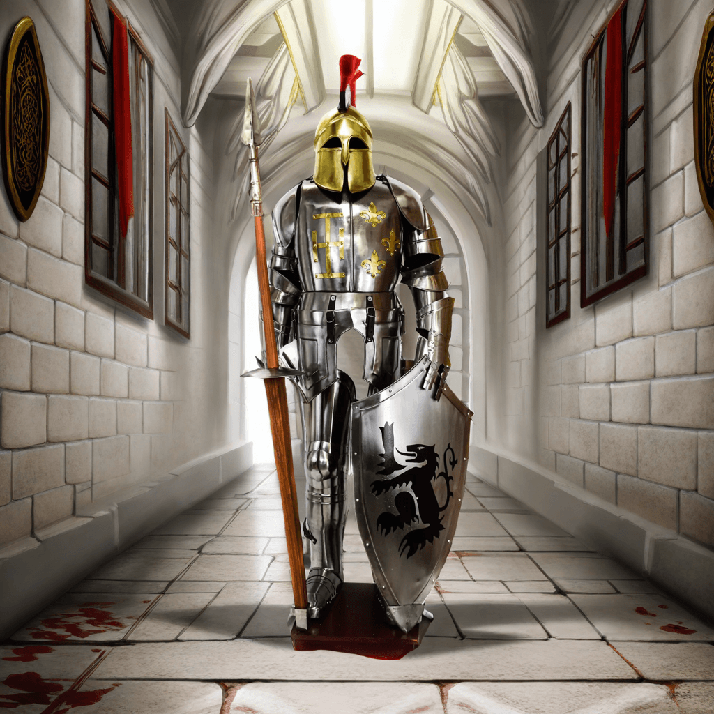 Medieval Suit of Armor – Wearable Steel with Shield - collectiblegiftitems