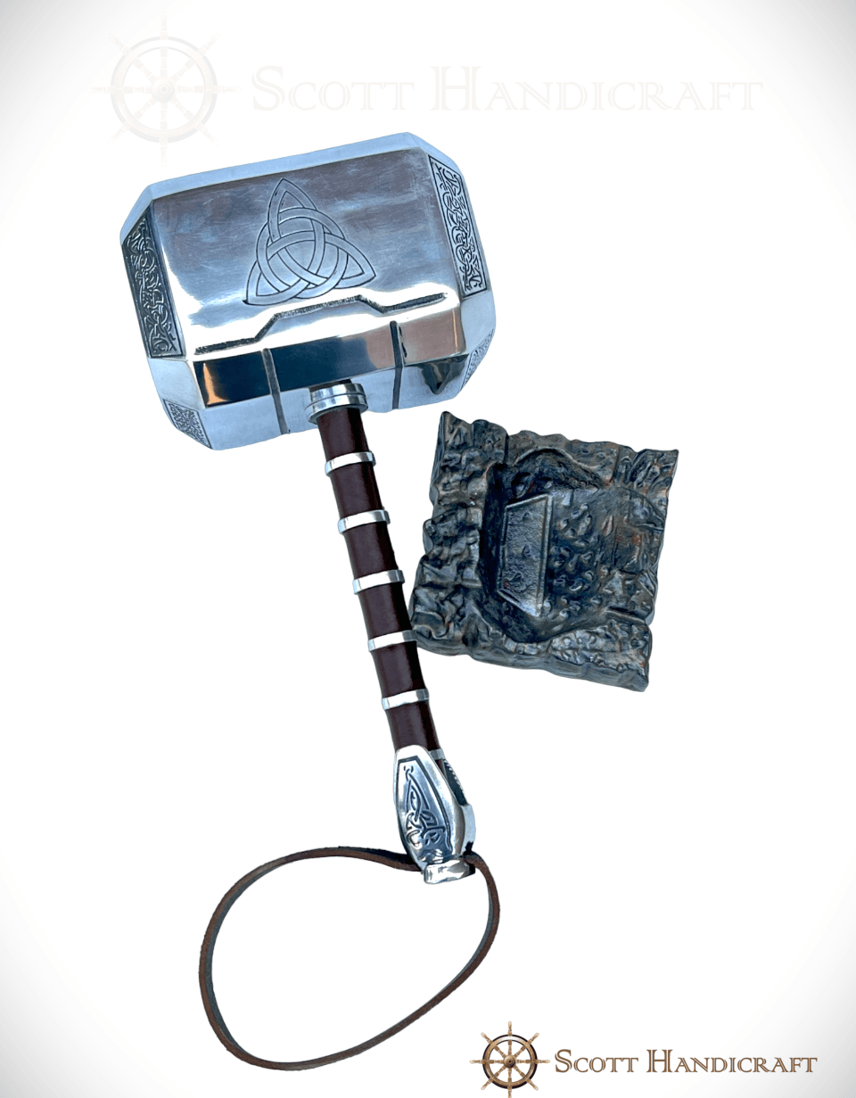 GOD OF THUNDER HAMMER HOLDER - collectiblegiftitems