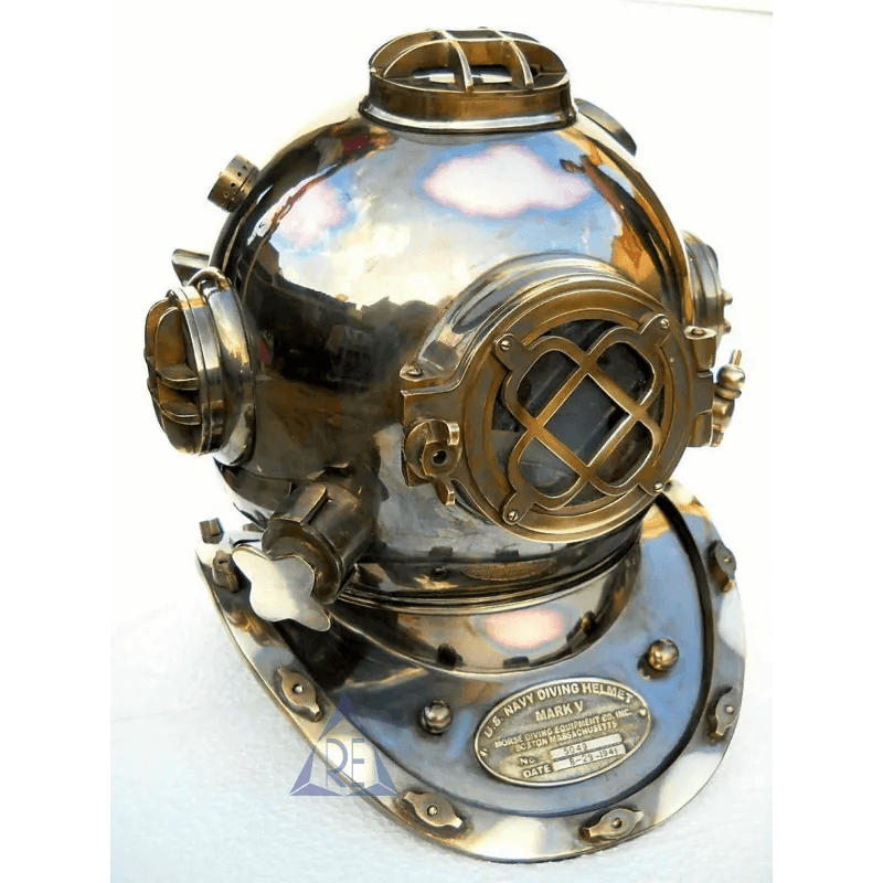 Diving Helmet US Navy Mark V Antique Scuba Diving Helmet - collectiblegiftitems