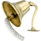 Brass Wall Hanging Bell BB09 - collectiblegiftitems