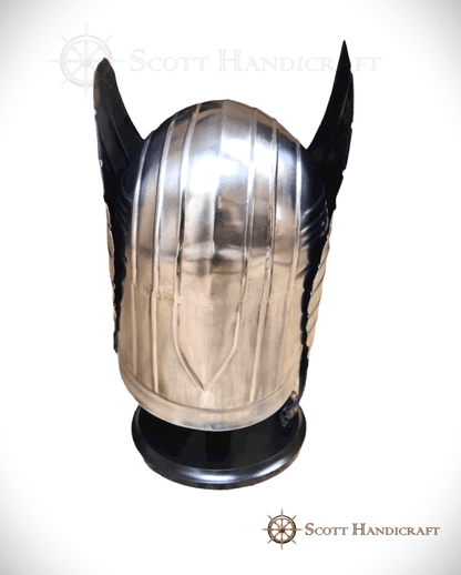 Ragnarok Helmet, 18 Gauge Mild Steel - collectiblegiftitems