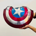 Handmade Steel Broken Superhero Captain America Shield – Round Battle Shield Prop