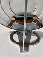 Handmade Stainless Steel Superhero Shield – Round Battle Shield Prop