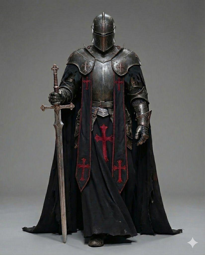 Full Body Barbuta Knight Armor – Medieval Templar Steel Suit for Cosplay & LARP