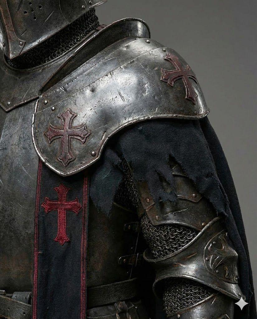 Full Body Barbuta Knight Armor – Medieval Templar Steel Suit for Cosplay & LARP