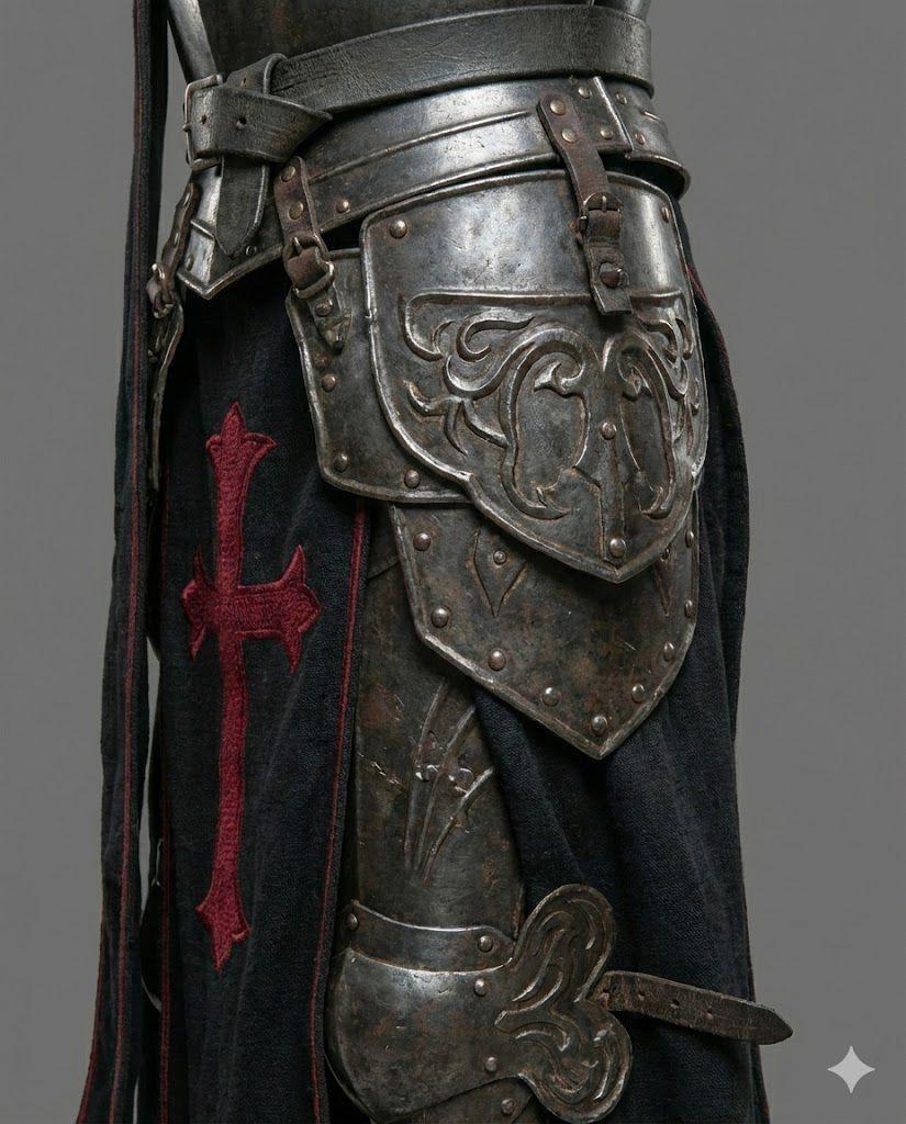 Full Body Barbuta Knight Armor – Medieval Templar Steel Suit for Cosplay & LARP