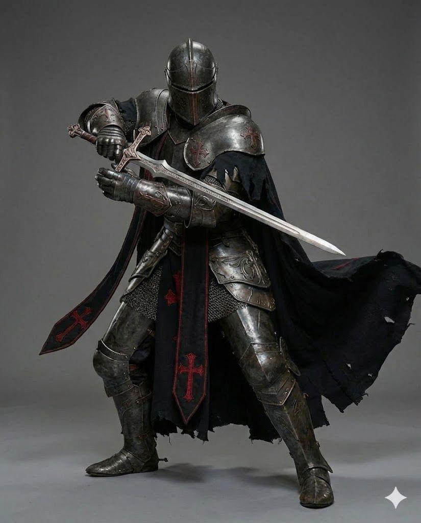 Full Body Barbuta Knight Armor – Medieval Templar Steel Suit for Cosplay & LARP