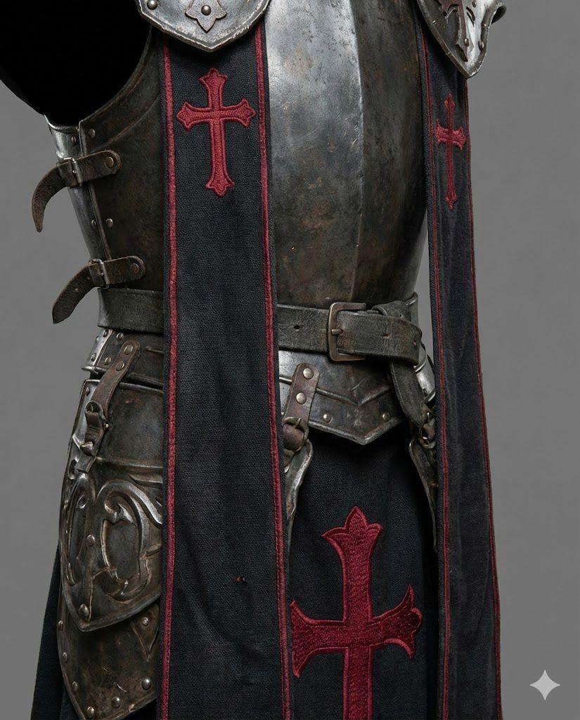 Full Body Barbuta Knight Armor – Medieval Templar Steel Suit for Cosplay & LARP