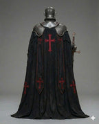 Full Body Barbuta Knight Armor – Medieval Templar Steel Suit for Cosplay & LARP