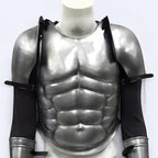 Muscle Armor Chest Plate 18 Gauge Steel Authentic Medieval Knight Cosplay Armor for LARP, Reenactments, and Historical Costume