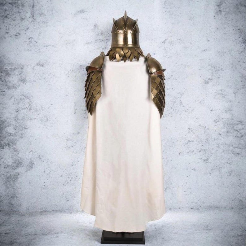 Handmade King's Guard Full Body Armor Game of thrones Medieval Knight Costume for LARP, Halloween Cosplay & Renaissance Reenactments