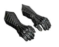 Black Antique Steel Gauntlets Medieval Crusader Armor Gloves for LARP & Cosplay