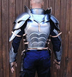 Medieval 18GA Steel Battle Armor Set | Cuirass, Pauldrons & Gauntlets | Combat-Ready SCA & LARP Warrior Gear