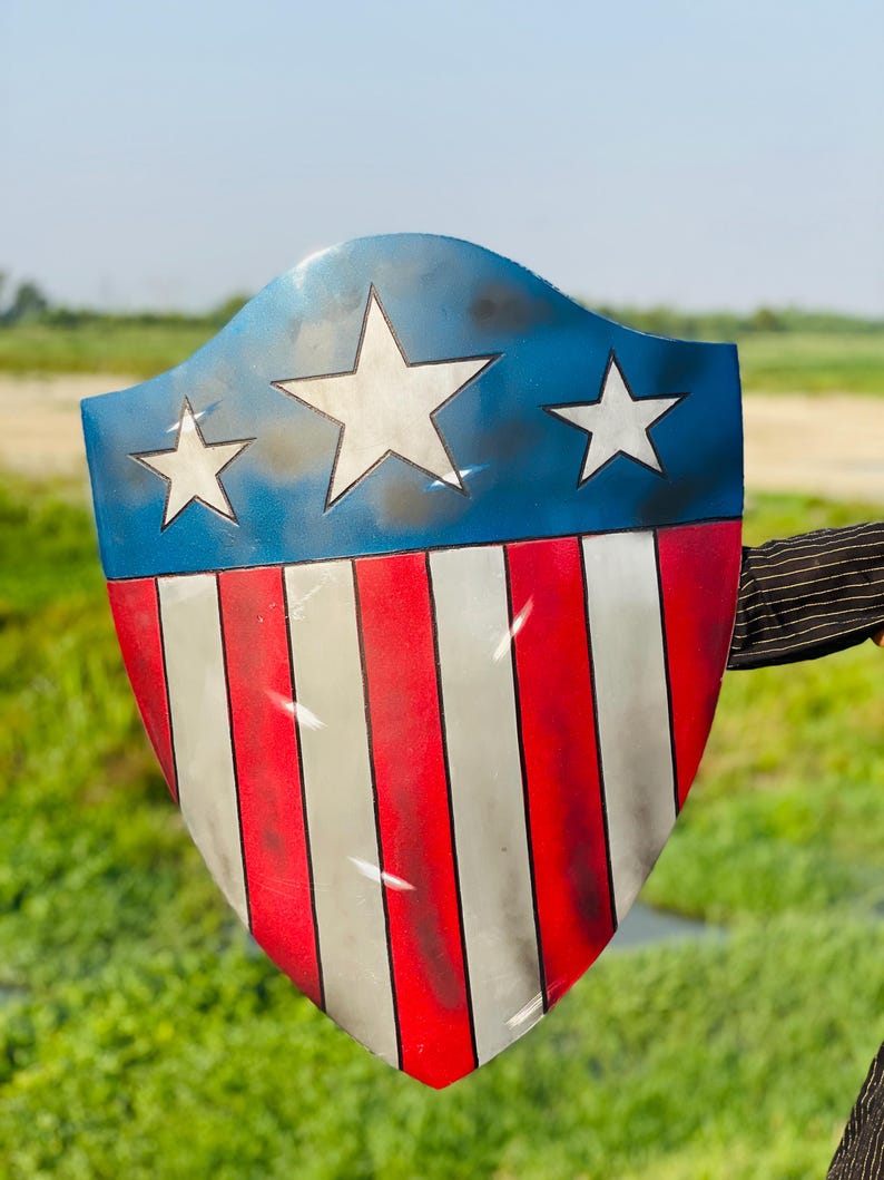 Captain America First Avenger Shield – Durable Damage Heater Shield for Cosplay and Best Gift