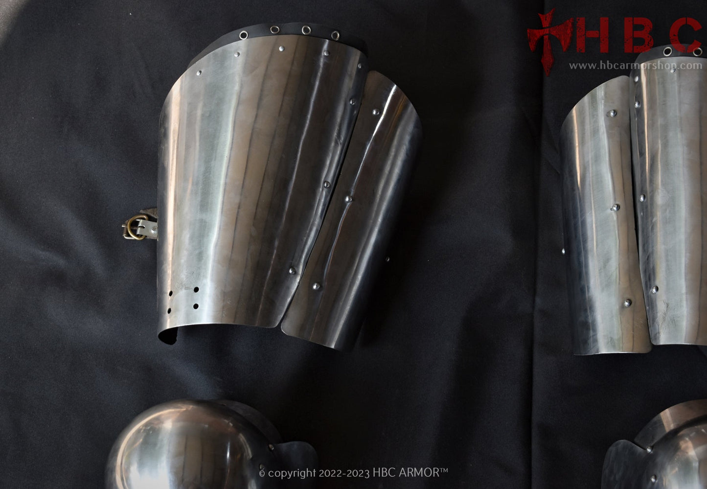Armadura de pierna flotante Buhurt|SCA|Combates medievales|IMCF|HMB