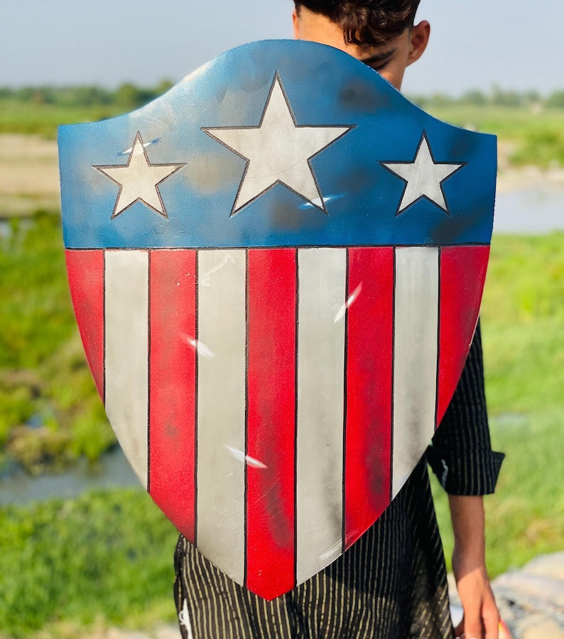 Captain America First Avenger Shield – Durable Damage Heater Shield for Cosplay and Best Gift