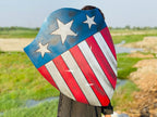 Captain America First Avenger Shield – Durable Damage Heater Shield for Cosplay and Best Gift