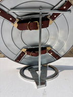 Handmade Stainless Steel Superhero Shield – Round Battle Shield Prop