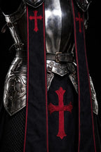 Full Body Barbuta Knight Armor Handcrafted Templar Steel Medieval Suit with Gothic Crusader Design | Cosplay, LARP Battles & Historical Costume Collectors