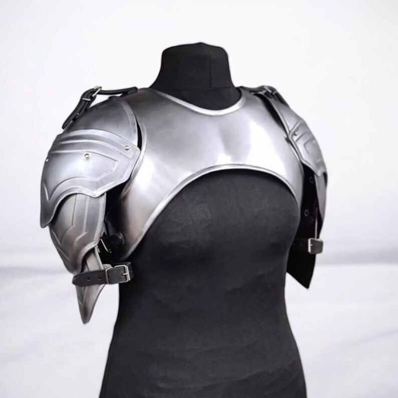 Handmade Steel Valkyrie Armor Women's Fantasy LARP & Cosplay Costume