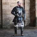 Medieval Dwarven Armor Dark Dwarf LARP Cosplay Costume for Fantasy Reenactments, Roleplay, and Renaissance Fair Outfits