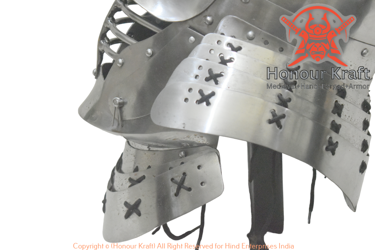 Kabuto-Helm, japanische Samurai-Rüstung für SCA-Reenactment