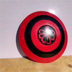 Cinematic SHIELD Hydra Logo Steel Shield