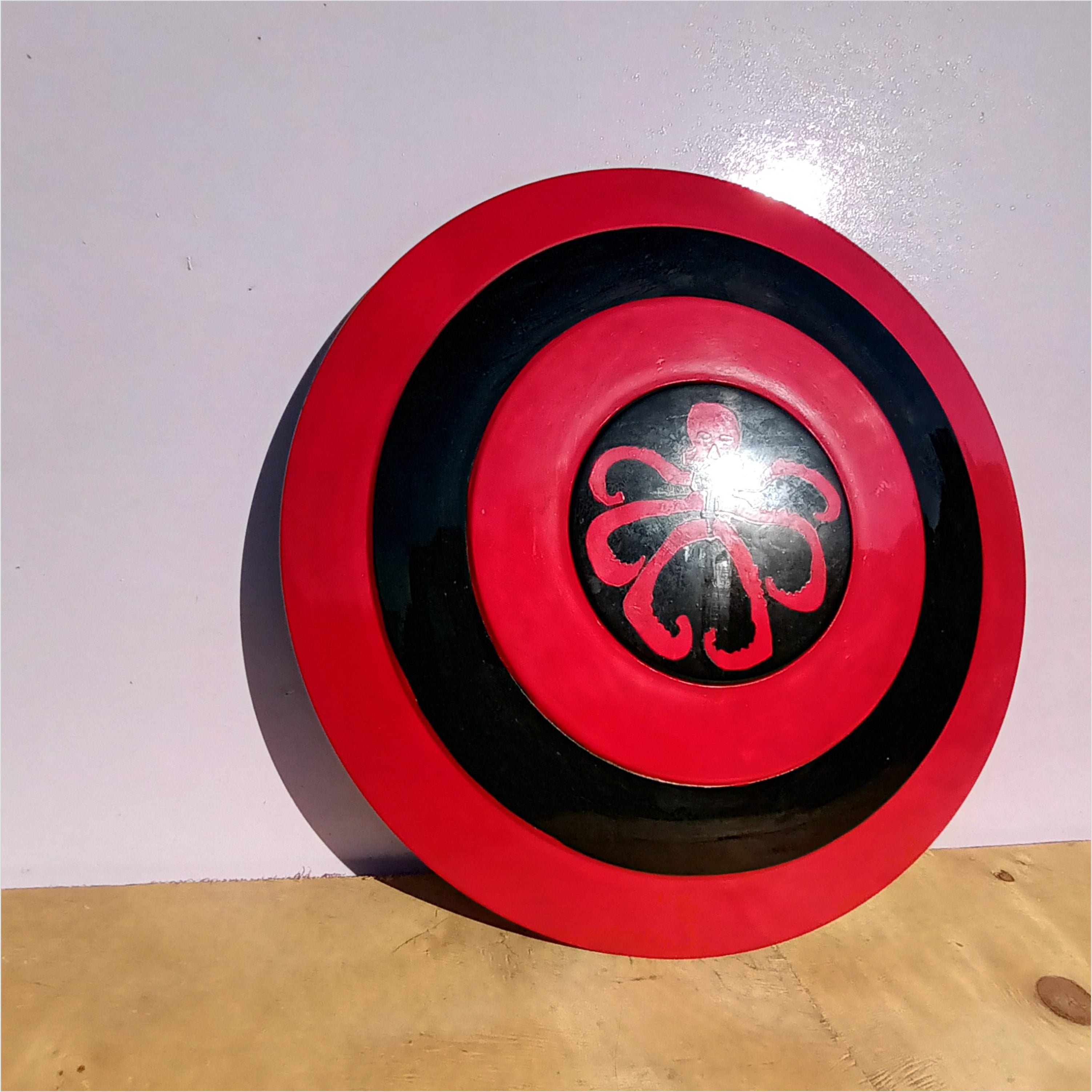 Cinematic SHIELD Hydra Logo Steel Shield