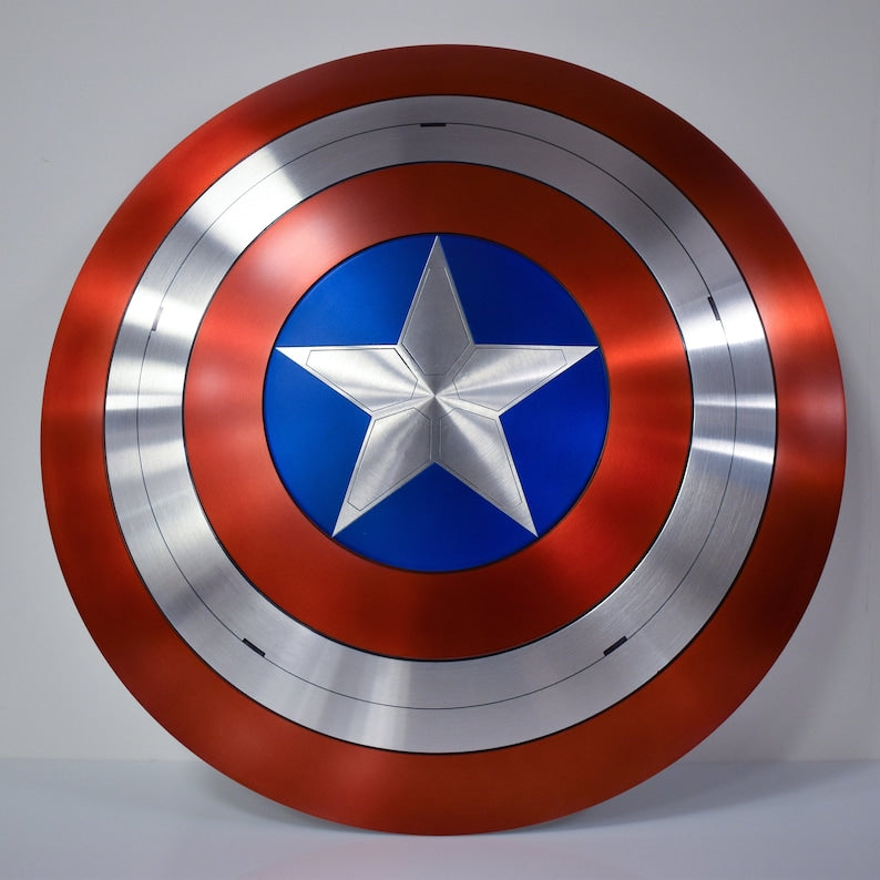 Escudo del Capitán América El Halcón y el Soldado de Invierno Réplica del escudo de metal de EndGame