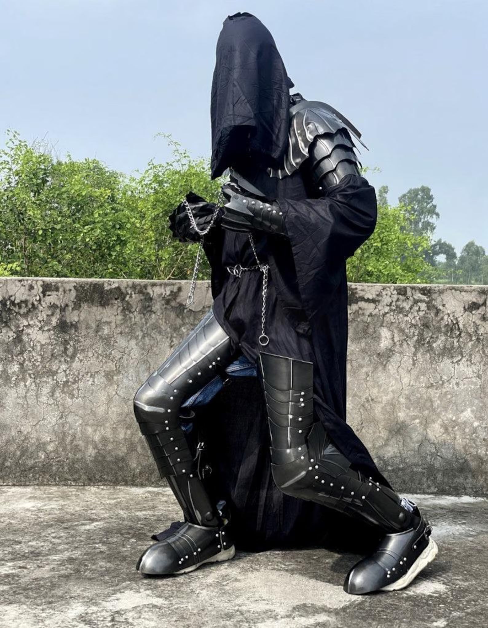 Nazgul Costume Inspired by 'The Lord of the Rings' for Cosplay, Halloween, Themed parties