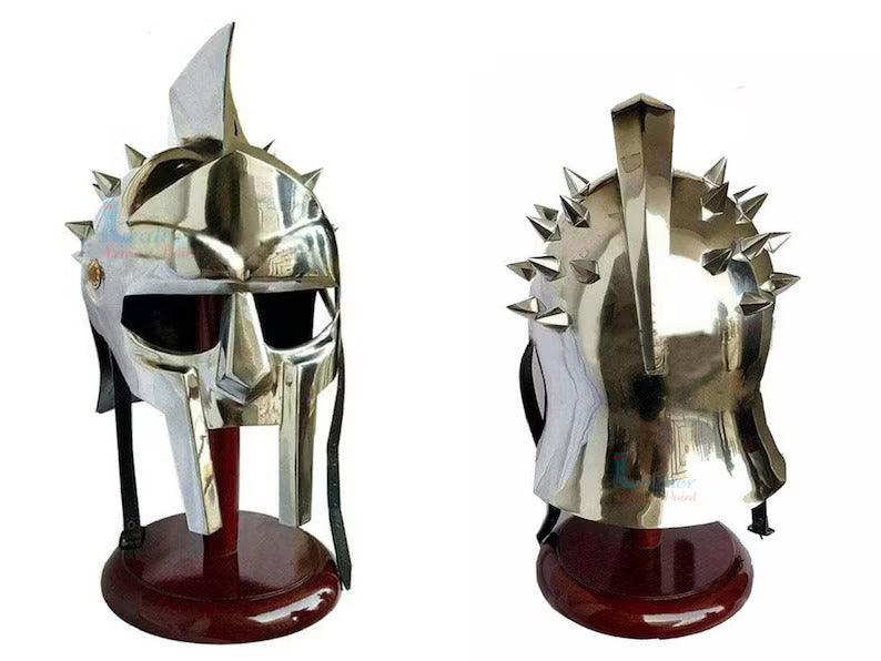 Authentic Gladiator Helmet for Sale | High-Quality Reproduction - collectiblegiftitems