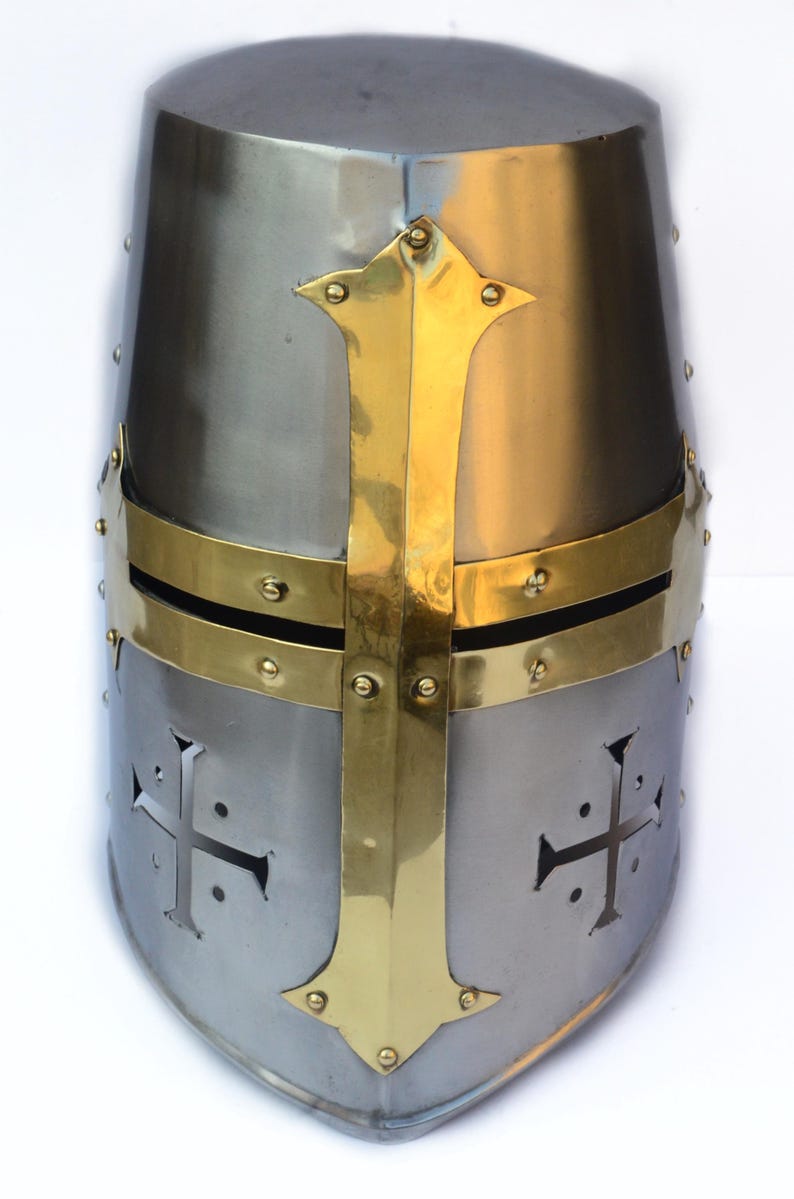 Knight Templar Armor Helmet