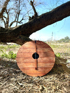 Medieval King Finehair Viking Battle Shield | Handmade Wood Wall Art