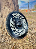 Viking Dragon Fenrir Wolf Battle Shield | Authentic Home Decor