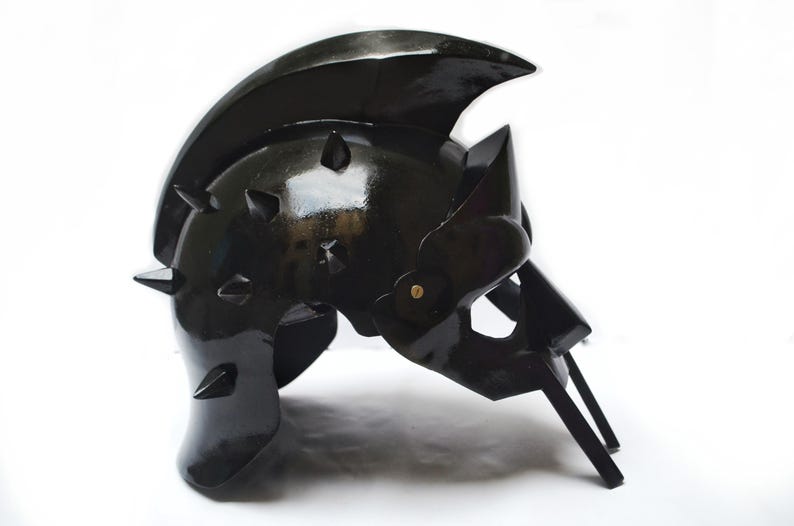 Maximus Helmet Gladiator Fantasy Helmet for LARP, Cosplay & Events